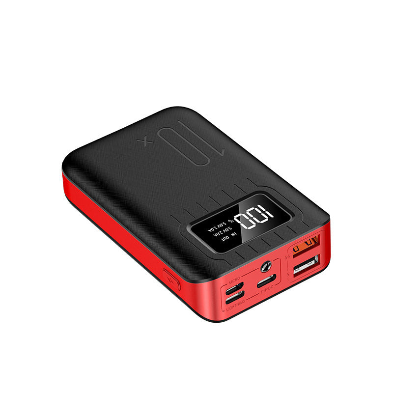 Big Mac 10X Mini Power Bank 10000 mAh Digital Display Power Bank Wholesale Factory Direct Sales