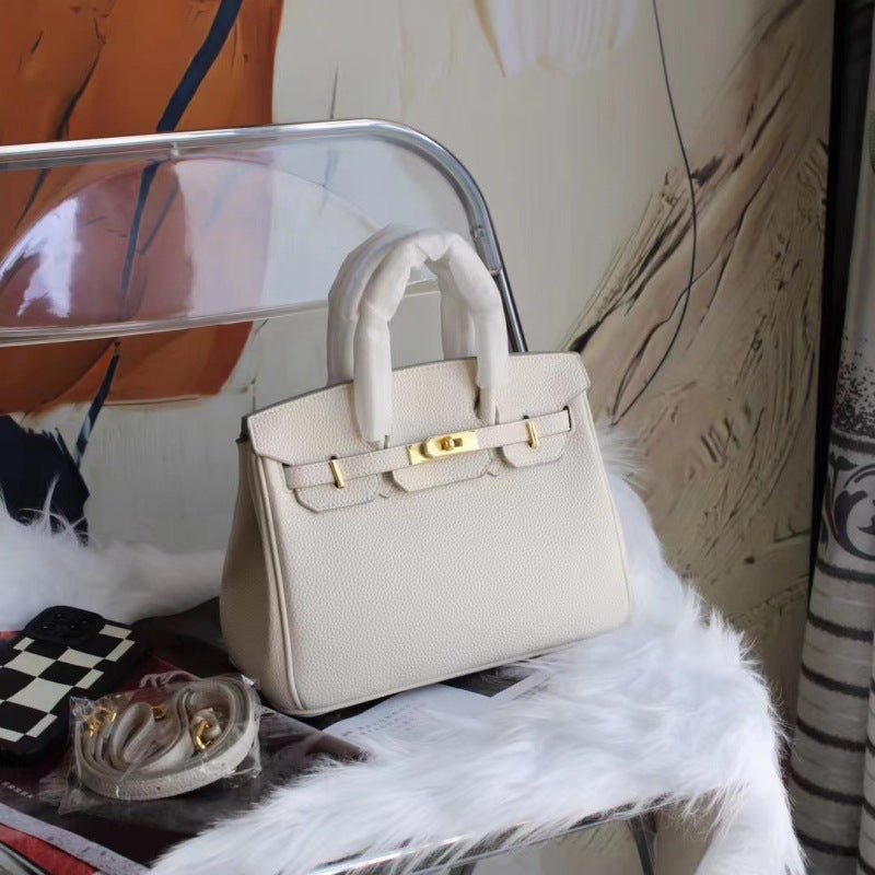 2025 new bags platinum bags women's handbags Kelly bags shoulder crossbody high-end texture commuting