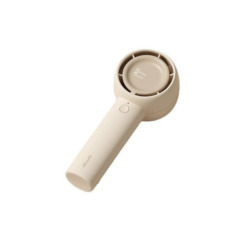 Jisu small fan handheld portable small portable rechargeable mini electric fan turbine bladeless fan