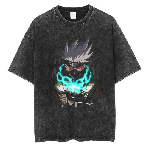 Anime washed T-shirt collection 2