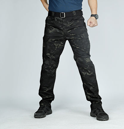 Men's Tactical Cargo Pants — Multi-Pocket Camouflage Military Trousers