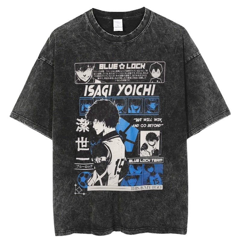 Anime washed T-shirt collection 2