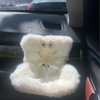 Cross-border applicable to labubu doll safety seat cute doll air outlet aromatherapy ornaments car interior decoration