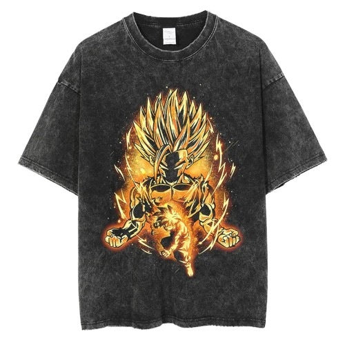 Anime washed T-shirt collection 2