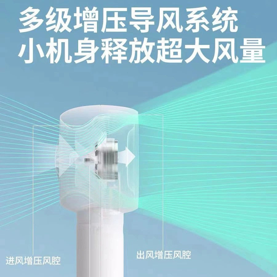 Jisu small fan handheld portable small portable rechargeable mini electric fan turbine bladeless fan