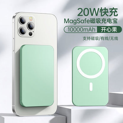 Magnetic Wireless Power Bank — 10,000mAh Fast Charging MagSafe-Compatible