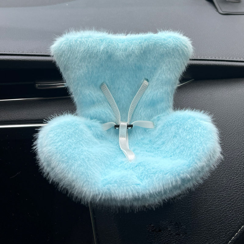 Cross-border applicable to labubu doll safety seat cute doll air outlet aromatherapy ornaments car interior decoration