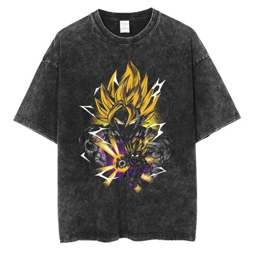 Anime washed T-shirt collection 2