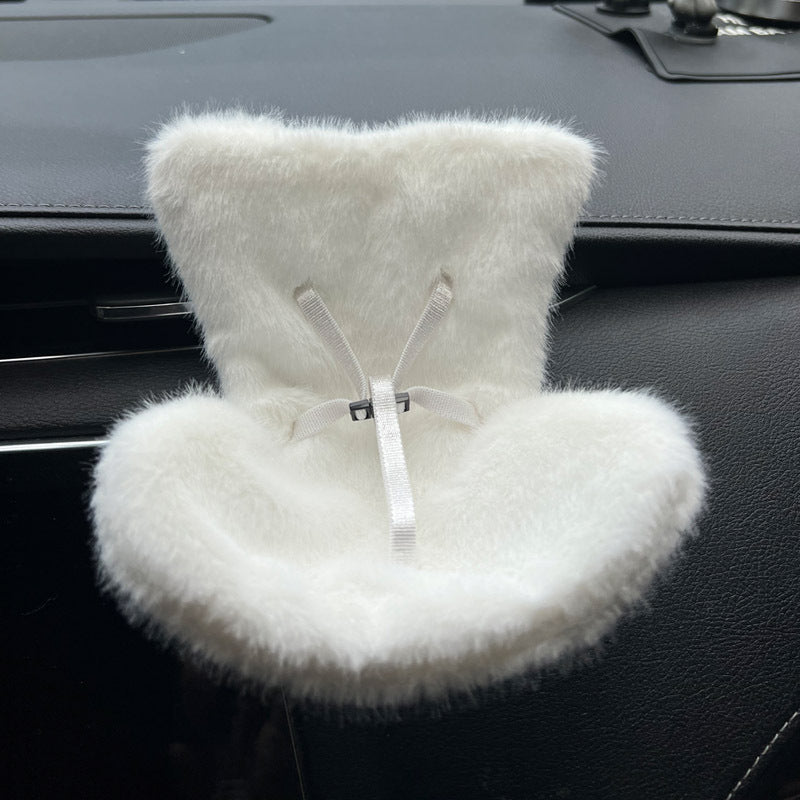 Cross-border applicable to labubu doll safety seat cute doll air outlet aromatherapy ornaments car interior decoration