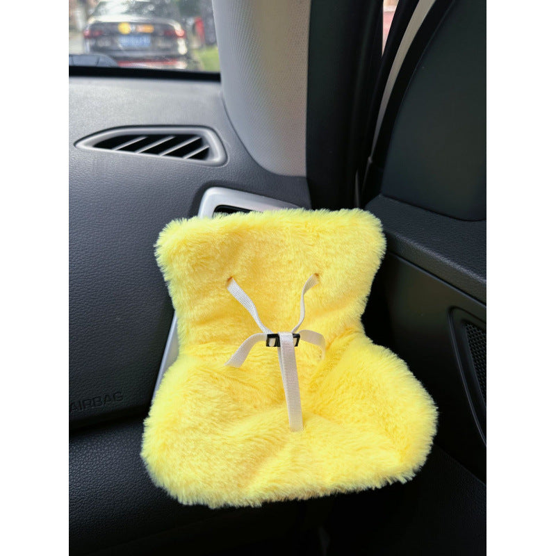 Cross-border applicable to labubu doll safety seat cute doll air outlet aromatherapy ornaments car interior decoration