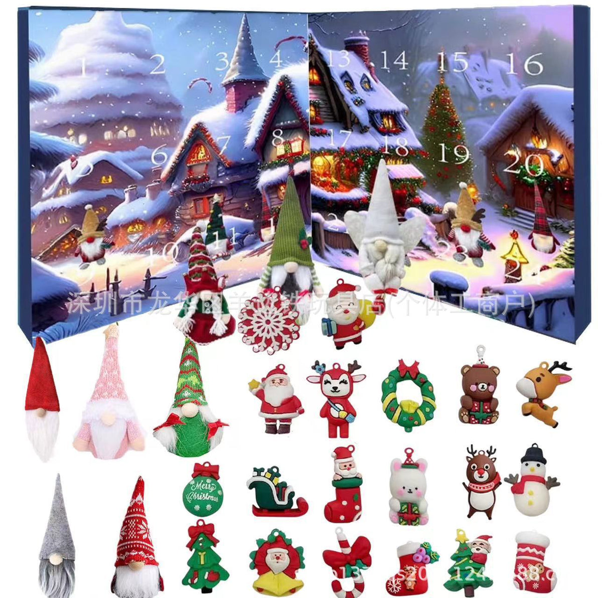 Halloween Gnome Advent Calendar — Spooky Countdown Box