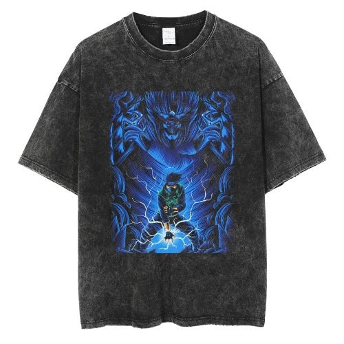 Anime washed T-shirt collection 2