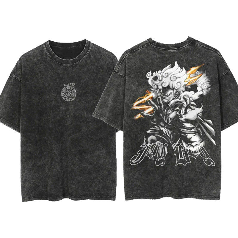 Anime washed T-shirt collection 2
