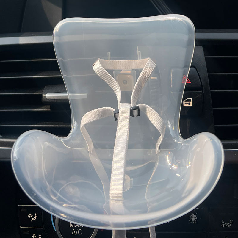 Cross-border applicable to labubu doll safety seat cute doll air outlet aromatherapy ornaments car interior decoration
