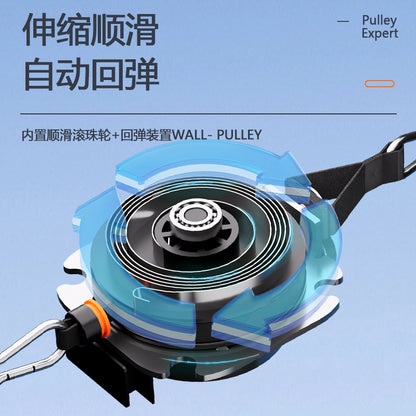 Multifunctional Resistance Training Puller — Home Gym Chest & Rowing Fitness Machine