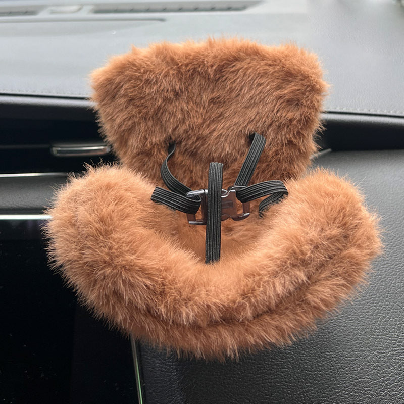 Cross-border applicable to labubu doll safety seat cute doll air outlet aromatherapy ornaments car interior decoration