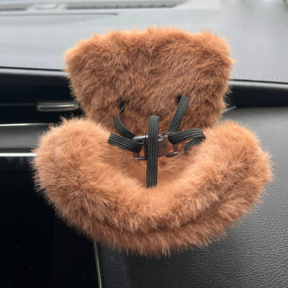 Cross-border applicable to labubu doll safety seat cute doll air outlet aromatherapy ornaments car interior decoration