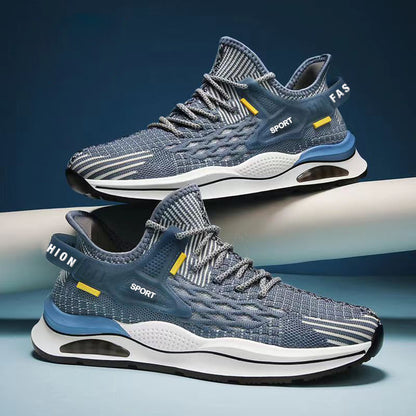 Men's Flyknit Sneakers — Lightweight Fashion Athletic Shoes