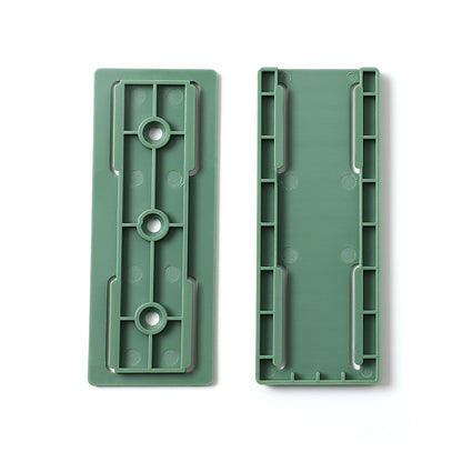 Plug-in fixer hanging wall-free punching socket plug-in row storage rack router plug-in board wall fixer