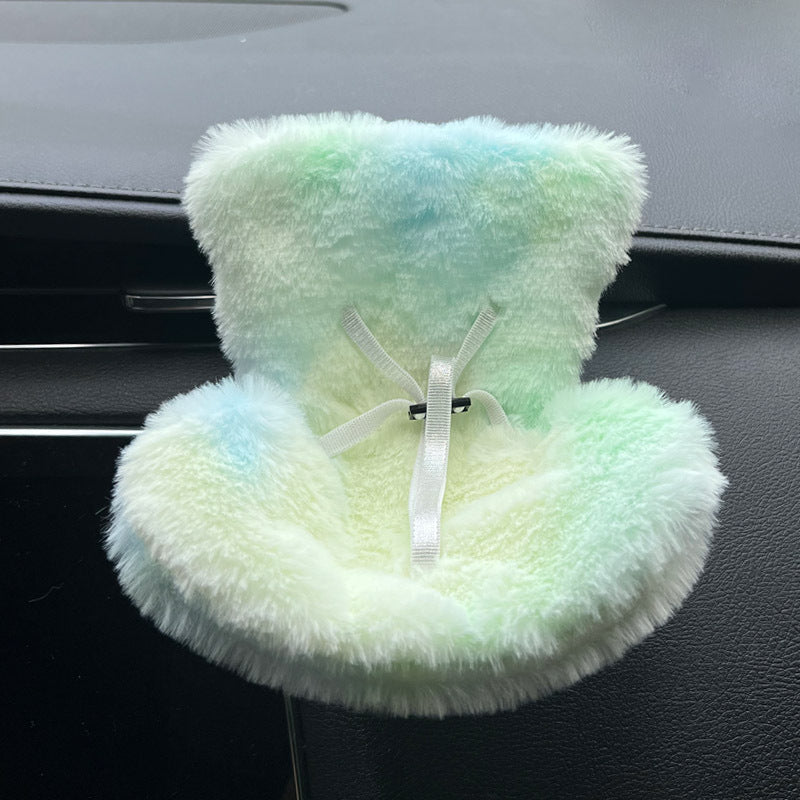 Cross-border applicable to labubu doll safety seat cute doll air outlet aromatherapy ornaments car interior decoration