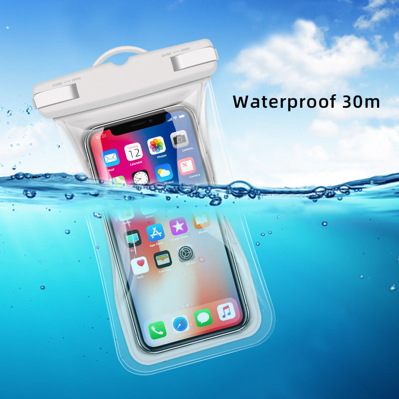 Waterproof Floating Phone Pouch — Airbag Dry Bag for Outdoor & Water Activities