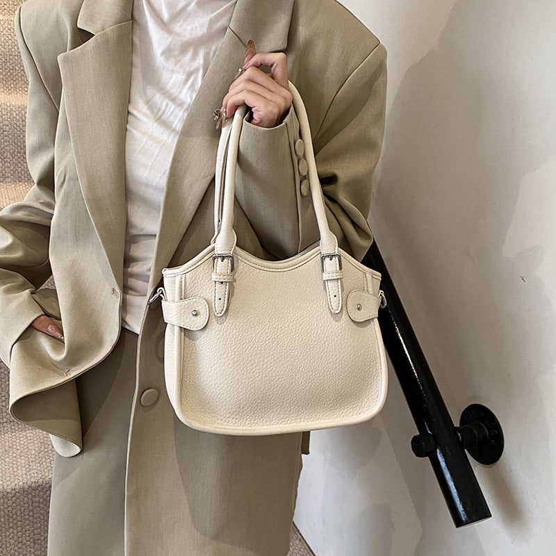 2025 Spring Bags Women's New Bucket Bags Simple Handbags Single Shoulder Crossbody Women's Bags Niche Bags Handbags
