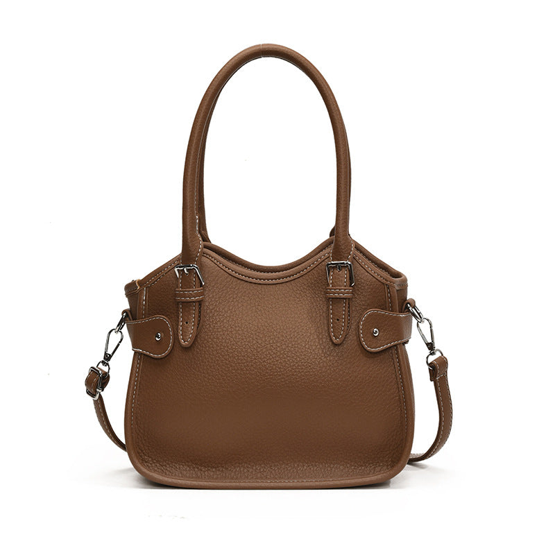 2025 Spring Bags Women's New Bucket Bags Simple Handbags Single Shoulder Crossbody Women's Bags Niche Bags Handbags