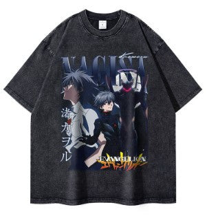 Anime washed T-shirt collection 2