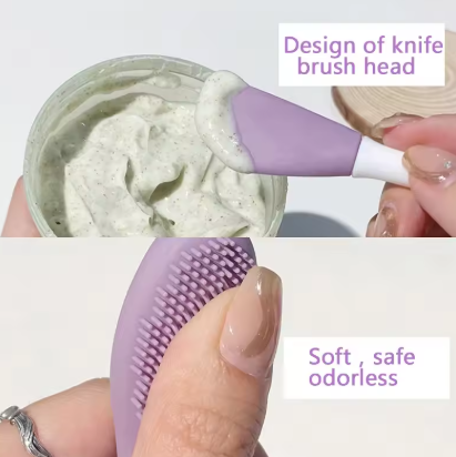 Double Headed Silicone Face Brush